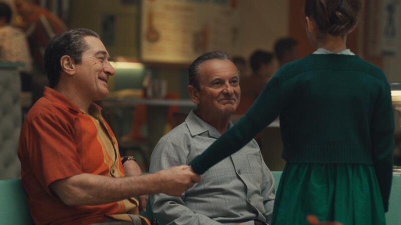 The Irishman: Robert De Niro and Joe Pesci in Martin Scorsese’s new film. Photograph: Netflix