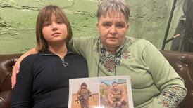 ‘It feels like there’s no other way of finding our guys’: Ukrainian women search for missing soldiers