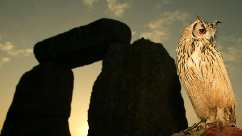 Stonehenge. Photograph: John D McHugh/AP