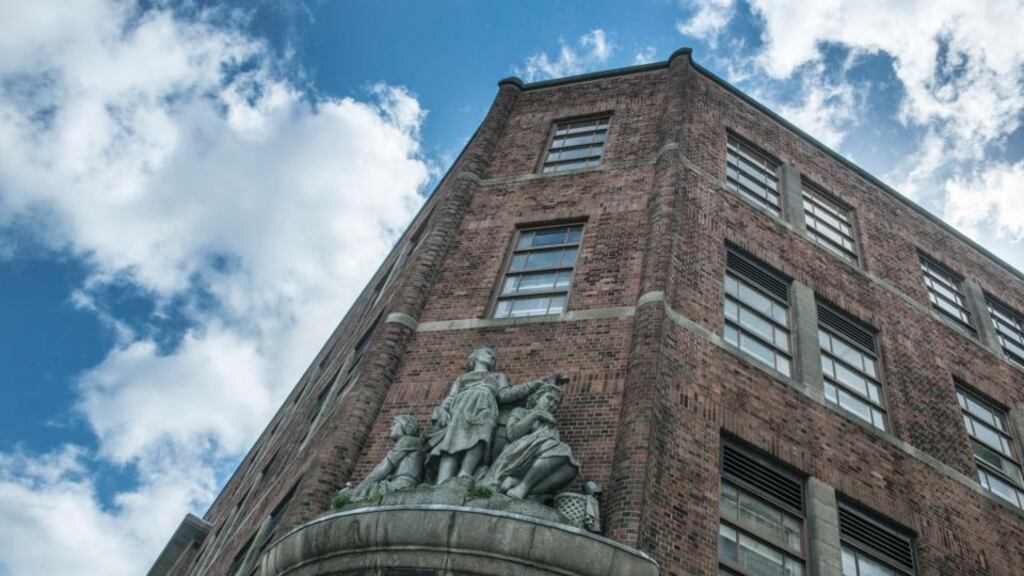 Women’s work: Archbishop McQuaid said of the college, now part of DIT, on Cathal Brugha Street in Dublin, “here will be trained the women who will assist in building happy homes, for here will be imparted right knowledge and practice of the home craft.” Photograph: Dave Meehan