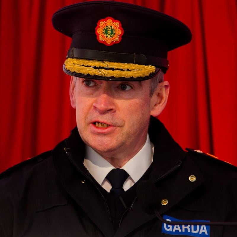 Garda Commissioner Drew Harris’s remaining challenge is to reform the Garda for the future. Photograph: Gareth Chaney/Collins