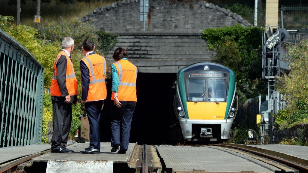 The newly reopened Phoenix Park tunnel. Photograph: Eric Luke