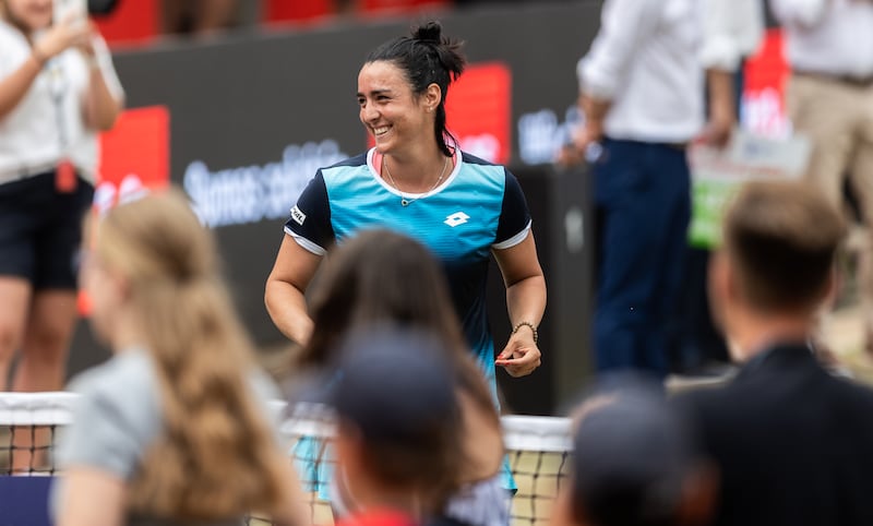 Ons Jabeur of Tunisia comes into the tournament with form on grass. Photograph: Boris Streubel/Getty Images