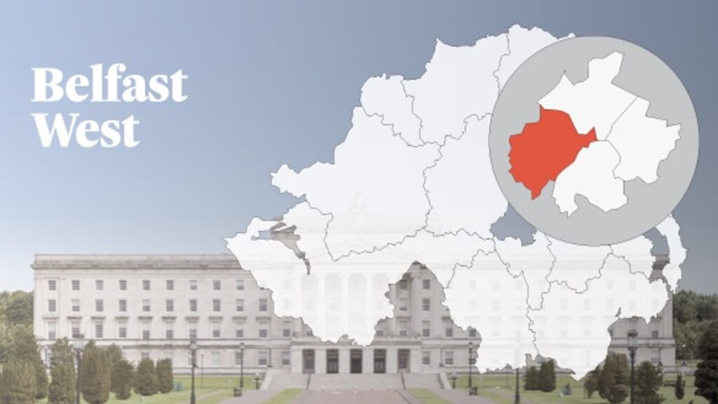 Belfast West candidates: Alex Attwood (SDLP); Conor Campbell (Workers’ Party); Gerry Carroll (PBP); Jemima Higgins (Alliance); Gareth Thomas Martin (UUP); Alex Maskey (Sinn Féin); Fra McCann (Sinn Féin); Jennifer McCann (Sinn Féin); Rosie McCorley (Sinn Féin); Frank McCoubrey (DUP); Ellen Murray (Greens); Pat Sheehan (Sinn Féin).