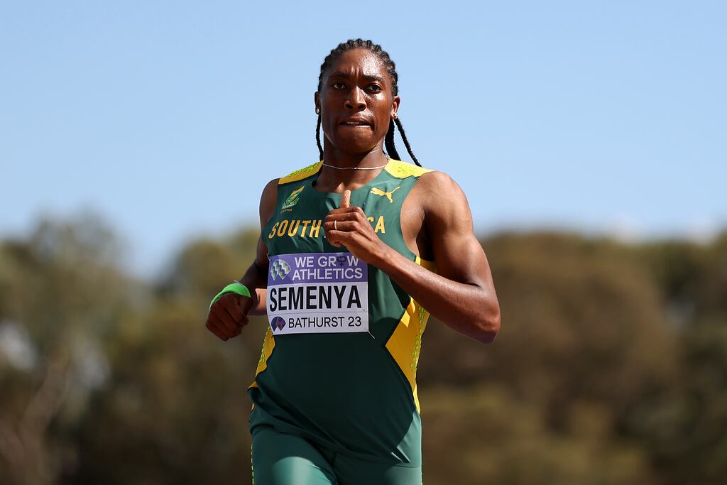 The European Court of Human Rights say Caster Semenya’s human rights were violated in the handling of her case by the Swiss legal system. Photograph: Cameron Spencer/Getty Images for World Athletics