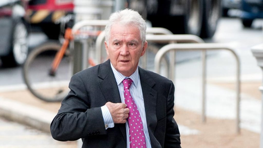 Former Anglo Chairman Seán Fitzpatrick at Dublin Circuit Criminal Court on Thursday March 27th. Photograph: Collins Courts