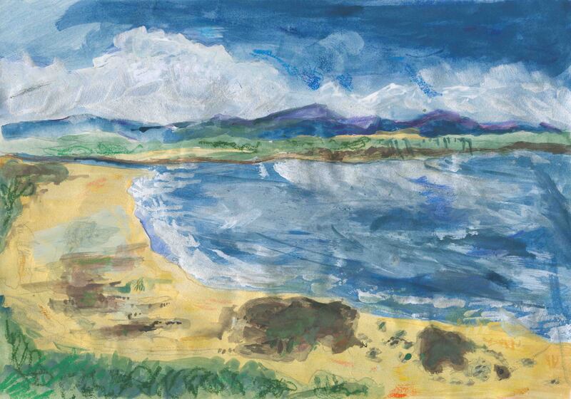 Second prize in category F: Moving Oceans by Charles Dominic Gallagher (6) of St Mary's National School Lifford, Co Donegal.