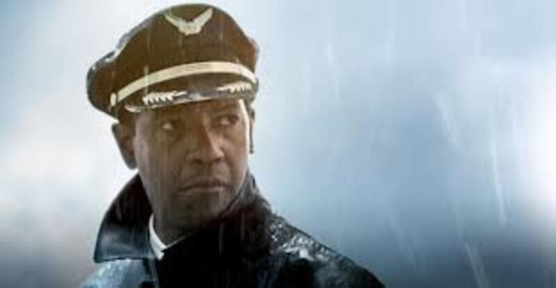 Denzel Washington as Capt Whip Whitaker in Flight