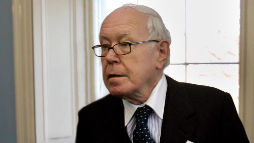 Judge Peter Smithwick: ‘It is particularly regrettable that both police services acted swiftly to dismiss speculation of the possibility of collusion rather than to deal with that by means of a thorough and credible investigation.’ Picture: Matt Kavanagh