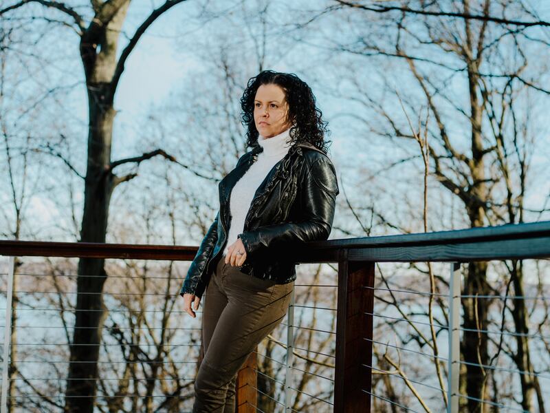 Jeanine Cummins: since the publication of American Dirt not a single author in the United States has asked her to blurb a book. Photograph: Heather Sten/New York Times