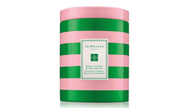 Jo Malone London Green Almond & Redcurrant Christmas candle (€150 plus delivery from brownthomas.com)