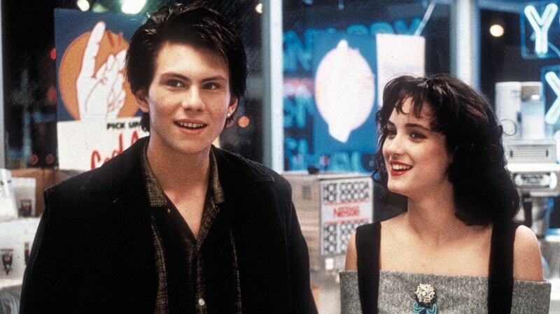 Christian Slater as JD and Winona Ryder as Veronica in Heathers