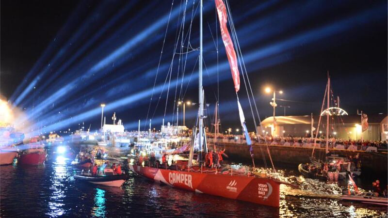 Volvo Ocean Race Festival: thousands of people came to the city when the sailing content visited in 2012. Photograph: Dara Mac Dónaill