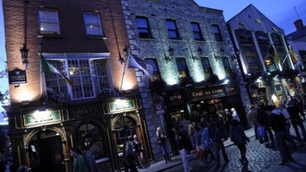 Temple Bar in Dublin. With rent prices in the capital city continuing to rise and another cohort of undergraduates set to arrive after receiving their Leaving Cert results, the race for reasonably priced housing is set to escalate even further. File photograph: Getty Images