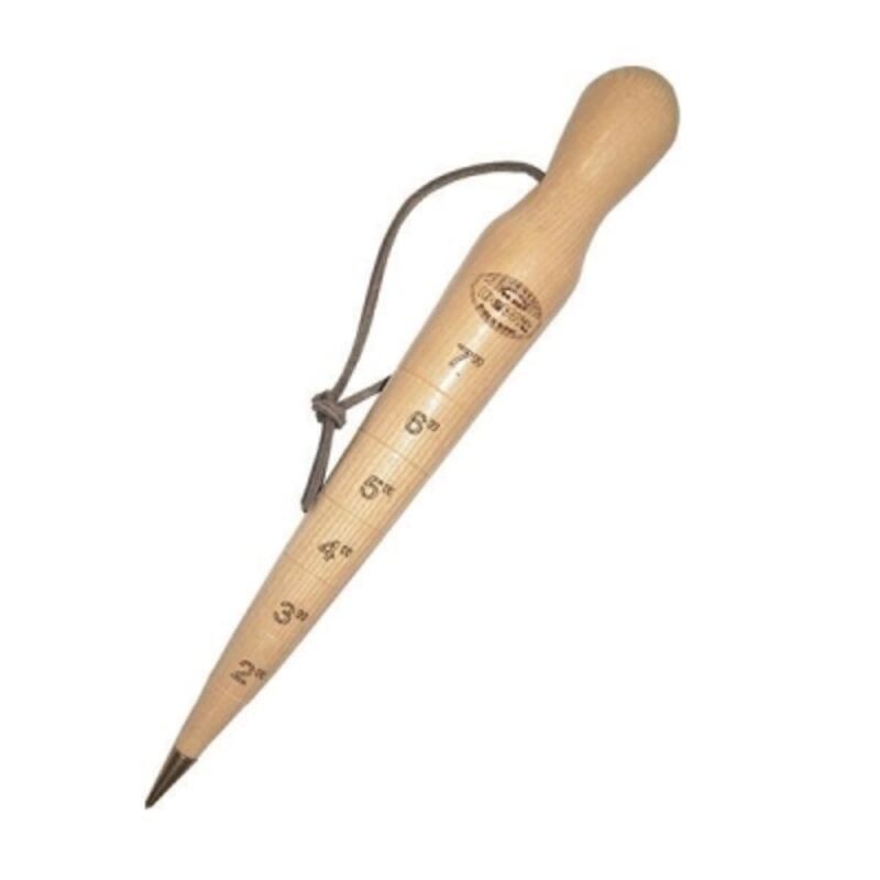 DeWit wooden dibber with brass tip, €24, howbertandmays.ie