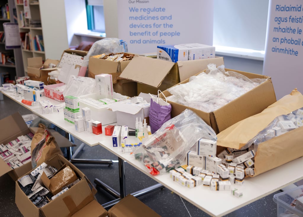 The number of illegal or fake weight loss drugs seized by the medicines watchdog this month is almost five times that seized in all of last year, new figures show.. Photograph: Chris Bellew/Fennell Photography