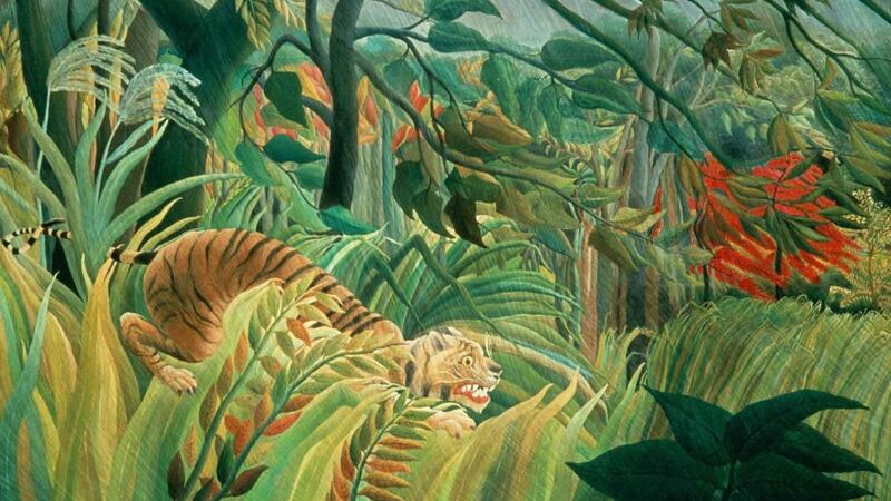 Penny Day: “I do love the naive exoticism of Henri Rousseau’s jungle pictures like ‘Surprised!’ That tiger makes me smile every time”