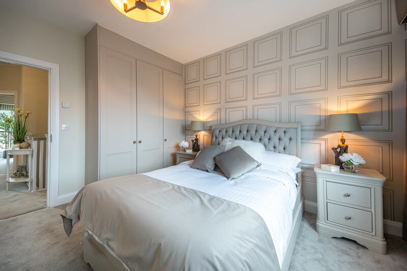 Bedroom with wardrobes by BeSpace.