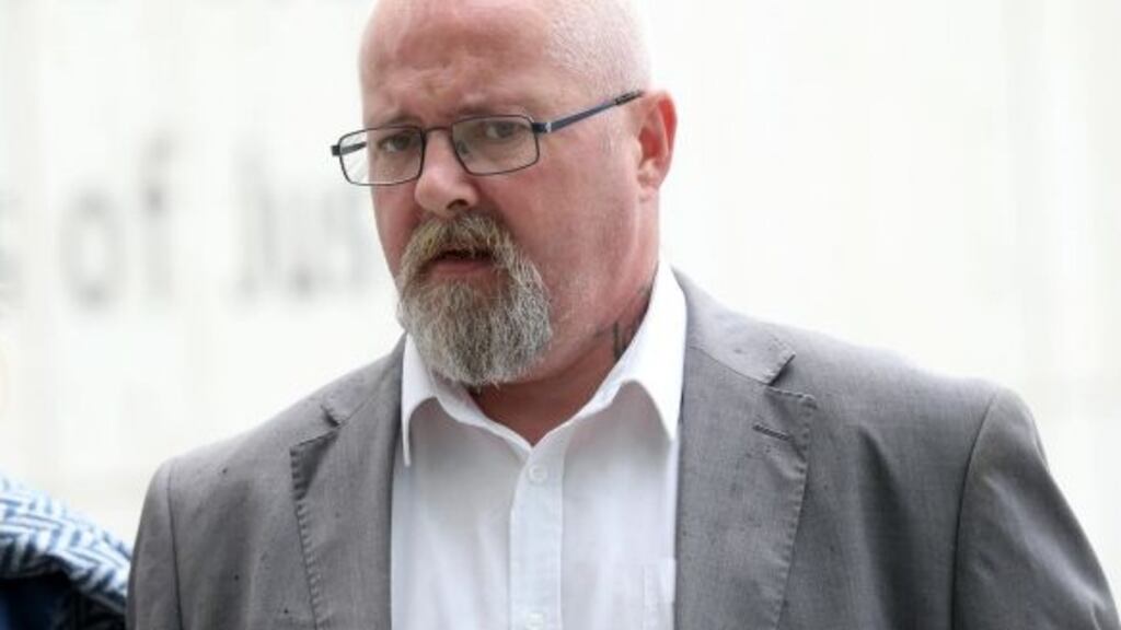Alan McNamara (50), of Mountfune, Murroe, Co Limerick who has been sentenced to life imprisonment for murdering a member of a rival motorcycle club. Photograph: Collins Courts