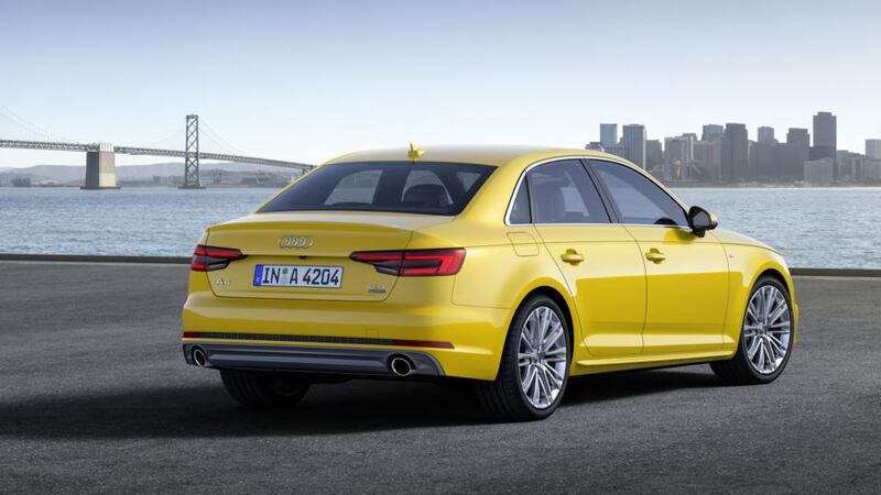The new Audi A4: significant weight saving means impressive fuel economy and low emissions
