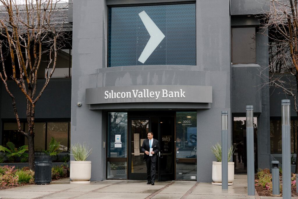 The usual US political culture wars have intruded on the collapse of Silicon Valley Bank. Photograph: Jason Henry/The New York Times