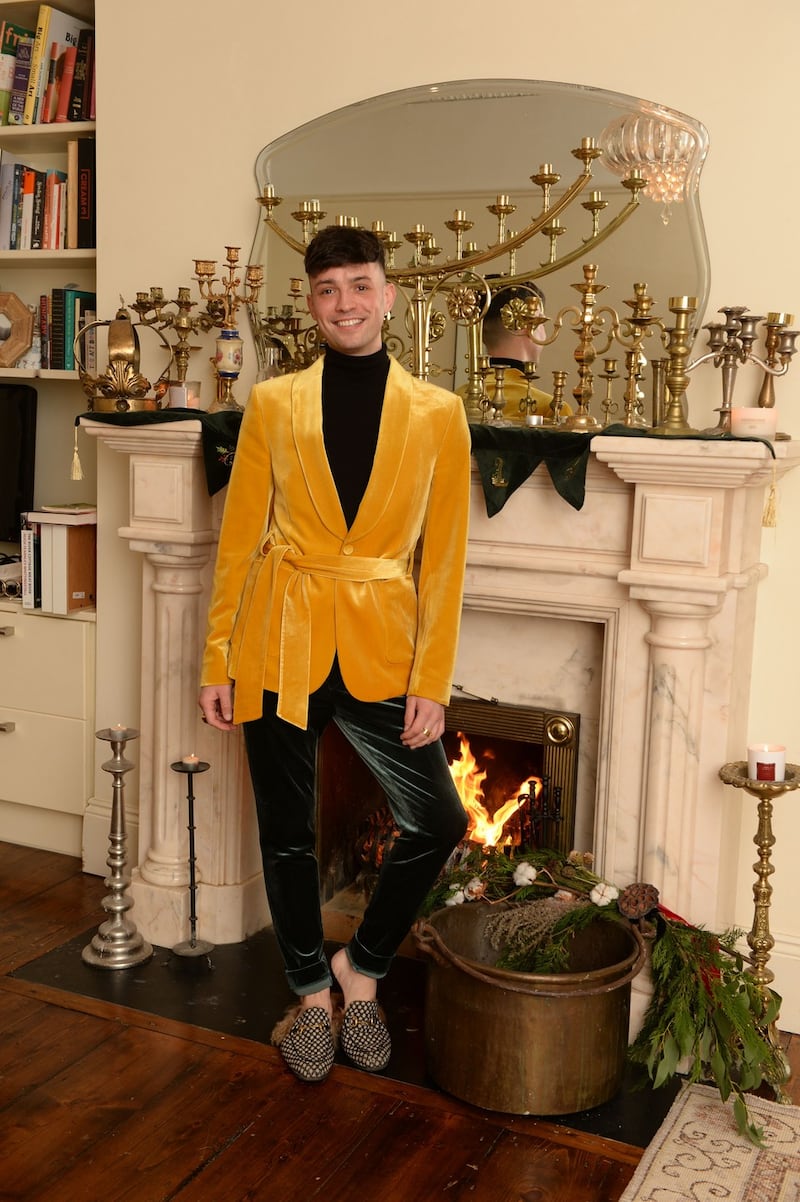 James Kavanagh wearing Asos and Gucci. Photograph: Alan Betson