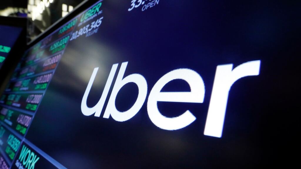 Consumers were travelling in greater numbers in the third quarter and its driver and courier base had grown by nearly 640,000 people since January, Uber said. Photograph: Richard Drew/AP Photo
