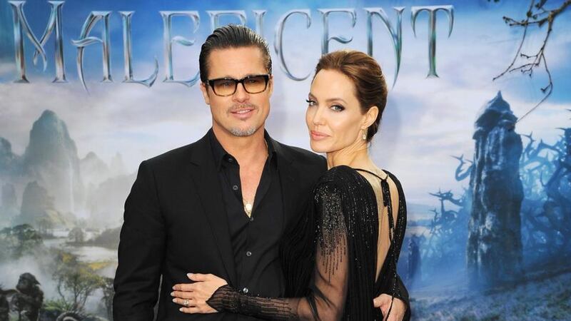 The couple attended a private reception as costumes and props from Disney’s ‘Maleficent’ are exhibited in support of Great Ormond Street Hospital at Kensington Palace on May 8th, 2014 in London. Photograph:  Eamonn M McCormack/Getty Images