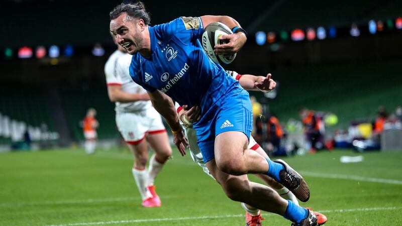 James Lowe is in line to make his Ireland debut in the opening Autumn Nations Cup game against Wales at the Aviva Stadium next Friday. Photograph: Billy Stickland/Inpho