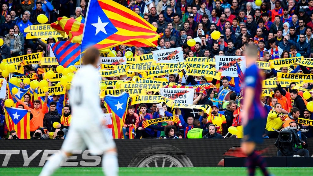 The Clasico between Barcelona and Real Madrid has been rescheduled for October 18th. Photo: Gabriel Bouys/Getty Images