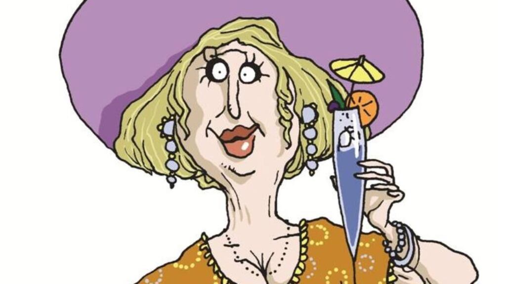 'This is Fionnuala O’Carroll-Kelly, the author and humanitarian, and I wish to know why I’ve been sent a – what does it say on it, Ross – Free Travel Pass?'