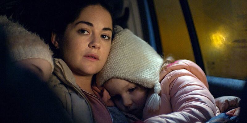 Sarah Greene and Molly McCann in Rosie