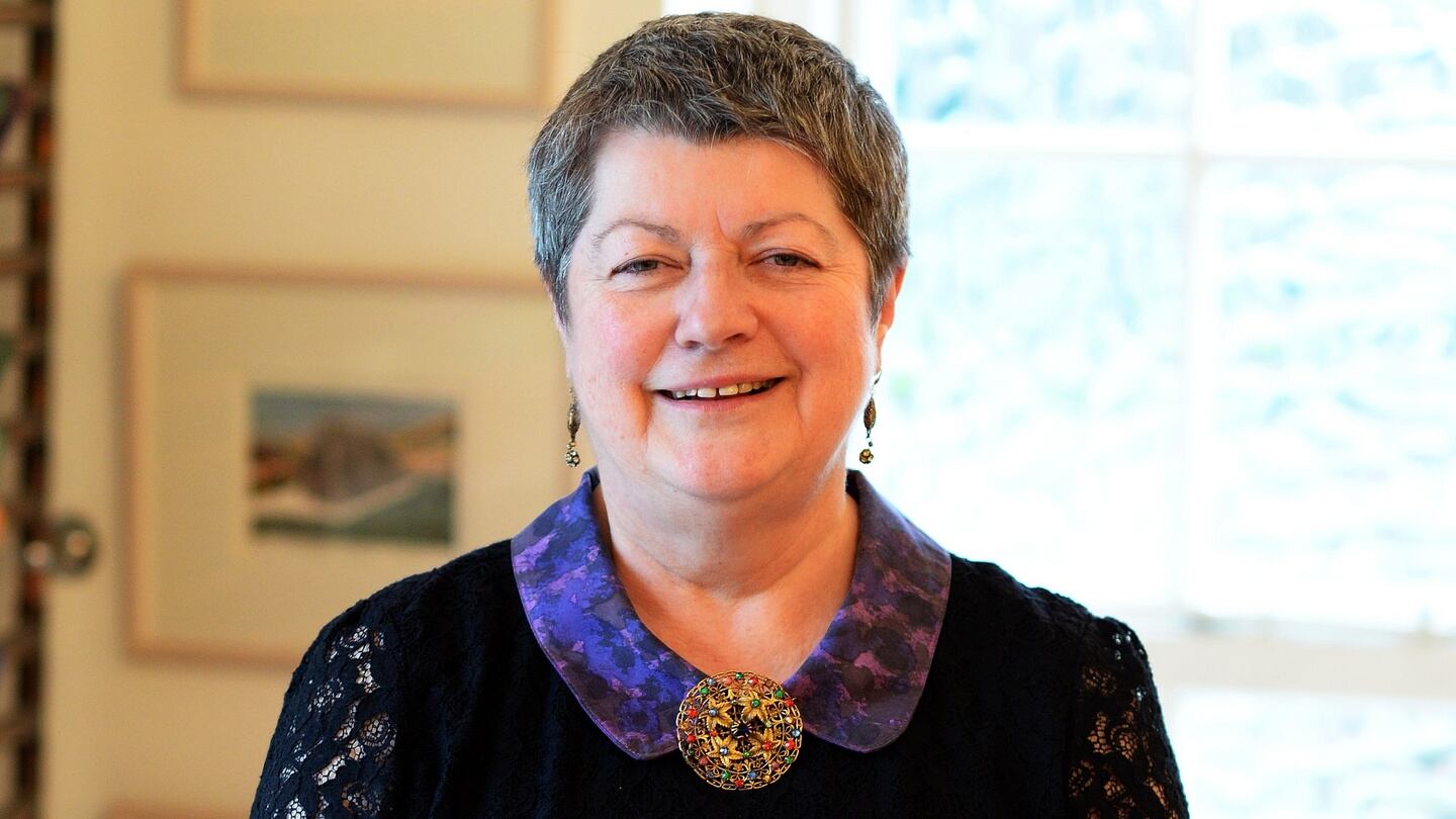 Bernadette Madden: the renowned batik artist and printmaker is selling her Dublin home. Photograph: Eric Luke/The Irish Times