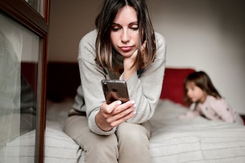 ‘I am a stay-at-home mother and completely addicted to my phone’