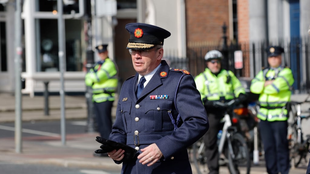 Garda Commissioner Drew Harris said European countries were pooling their resource in the counter-espionage area . Photograph: Alan Betson / The Irish Times