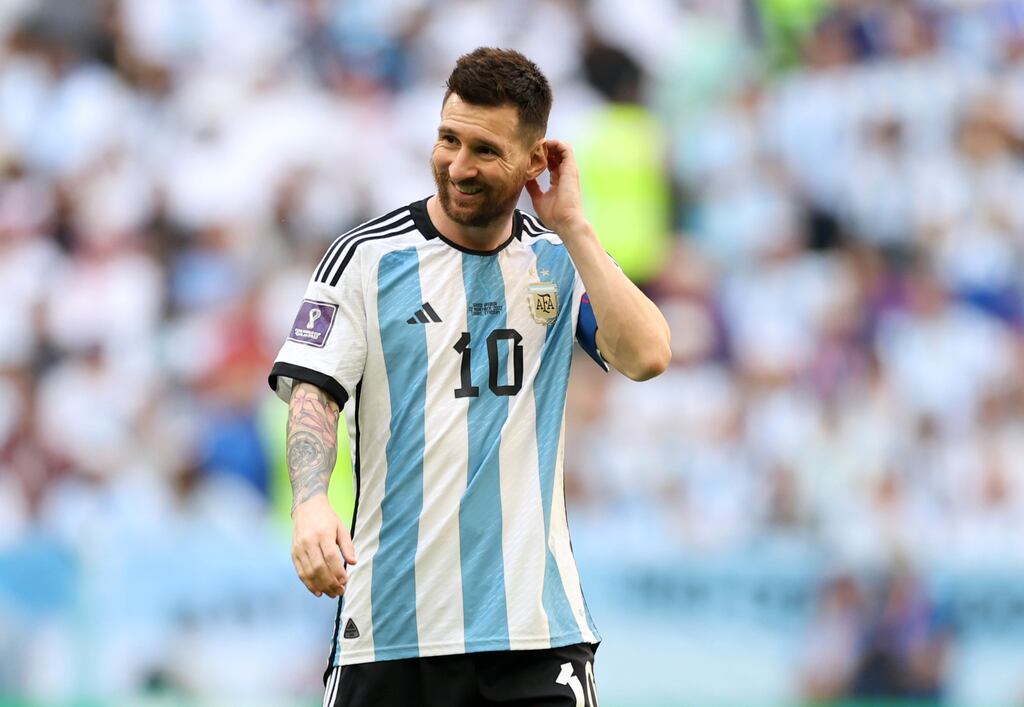 Argentina's surprise defeat to Saudi Arabia on November 22nd is the most-streamed World Cup game on the RTÉ Player so far. Photograph: Catherine Ivill/Getty Images