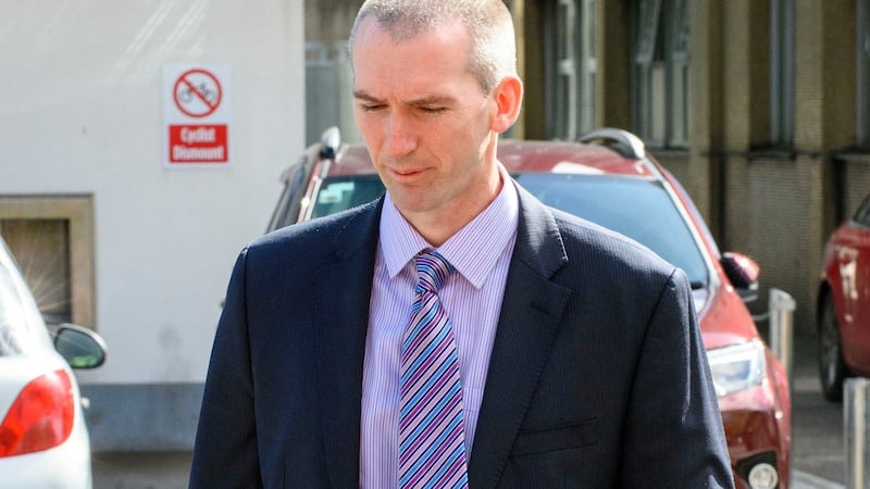 Detective Garda Maurice O’Connor who was responsible for gathering and collating CCTV footage in the aftermath of the death of Santina Cawley. Photograph: Cork Courts Limited