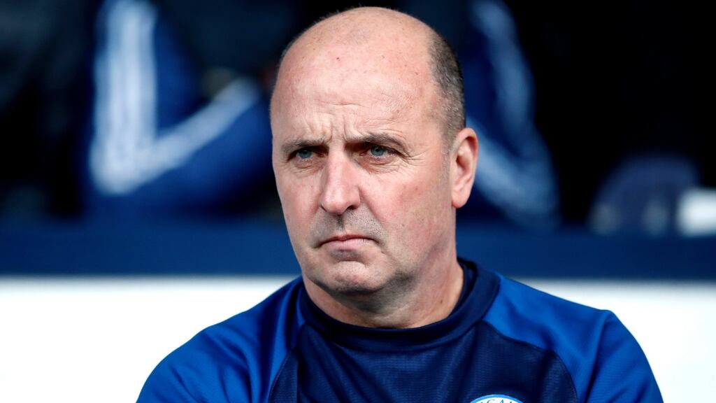 Paul Cook has resigned from his role as Wigan manager. Photo: Martin Rickett/PA Wire