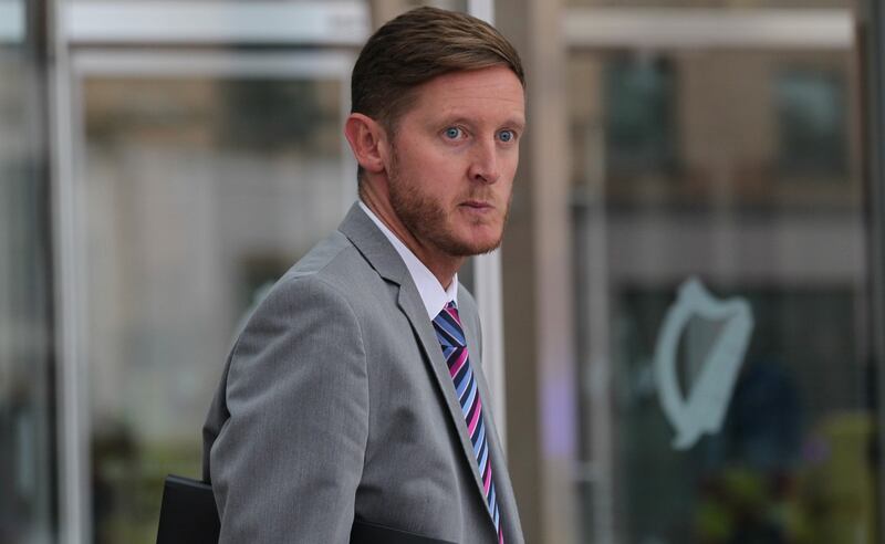 Darren McDermott leaving the Dublin Circuit Criminal Court. Photograph: Collins Courts
