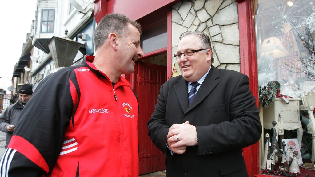 Frank McBrearty Jnr (right), an independent candidate, was eliminated on the fourth count in Donegal on Saturday night and took his defeat rather badly. File photograph: Alan Betson/The Irish Times.