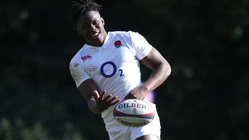 Maro Itoje starts for England against Ireland. Photograph: Getty