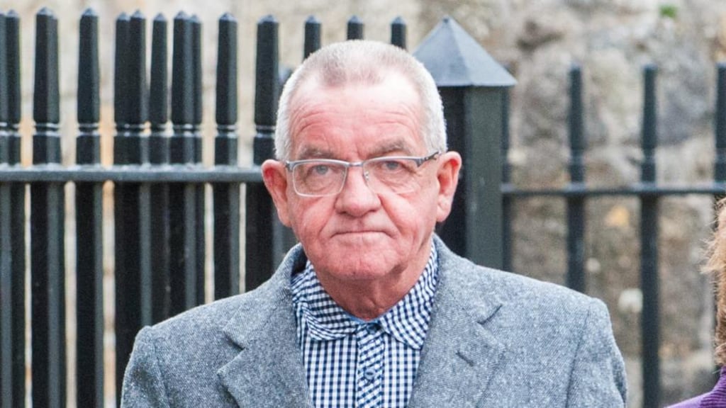 Fr Gabriel Rosbotham arrives at Donegal Town Courthouse. Photograph: Jason McGarrigle Fr Gabriel Rosbotham arrives at Donegal Town Courthouse. Photograph: Jason McGarrigle