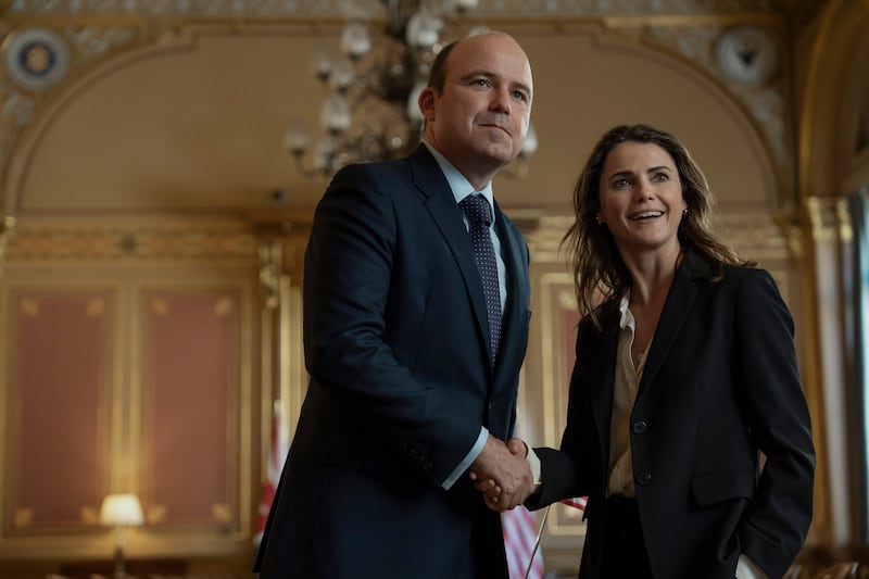 The Diplomat: Rory Kinnear and Keri Russell