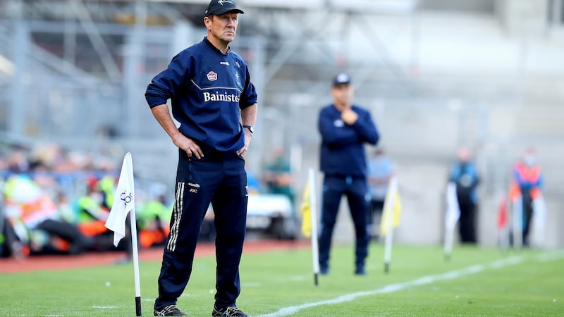 Kildare manager Jack O’Connor at the Leinster GAA Football Senior Championship Final between Dublin and Kildare at Croke Park on August 1st. Photograph: Ryan Byrne/Inpho