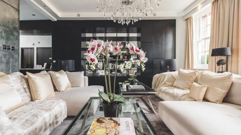 Alexander McQueen’s residence in London. Photograph: Grant Frazer