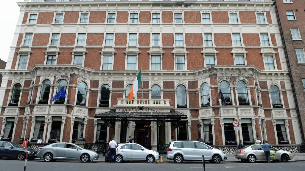 The Shelbourne Hotel in Dublin. Photograph: Frank Miller/The Irish Times