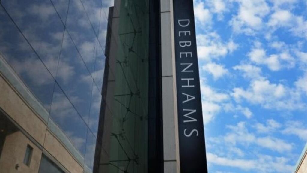 Debenhams said group like-for-like sales fell 1.7 per cent in the 15 weeks to June 16th.