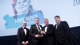 Cubic Telecom chief Barry Napier named Irish Times Business Person of the Year