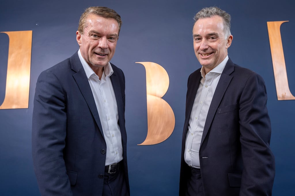 Tom Godfrey, chief executive of IBI Corporate Finance, and Richard Madden, UK chief executive of DC Advisory