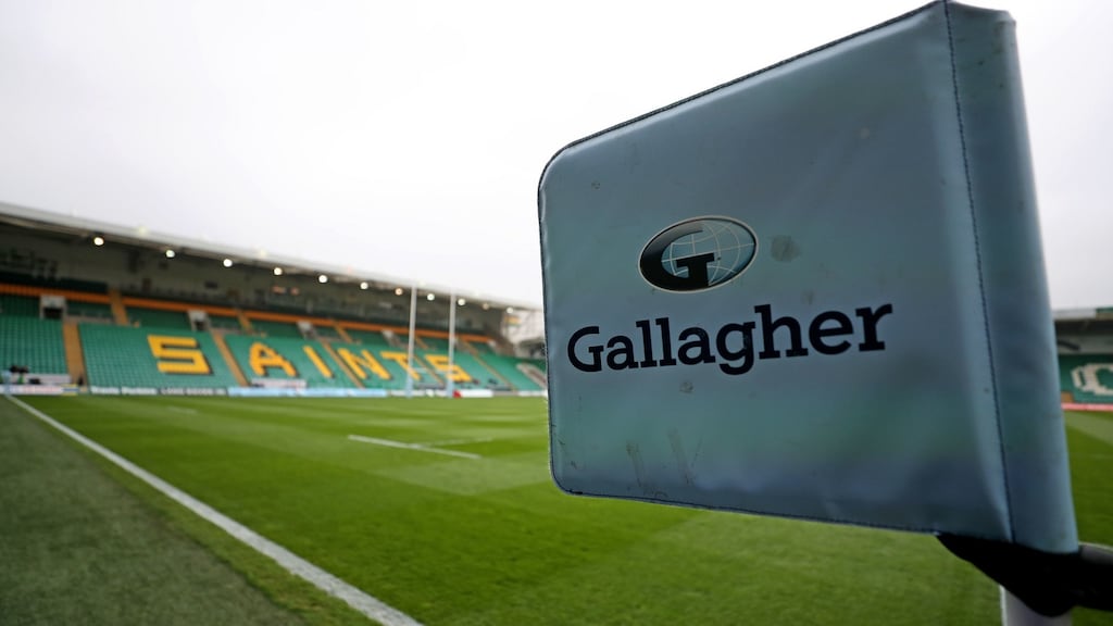 Northampton’s Gallagher Premiership match against Leicester on Saturday has been called off after the Saints returned positives in the latest round of coronavirus testing, Premiership Rugby has announced. Photo: Bradley Collyer/PA Wire